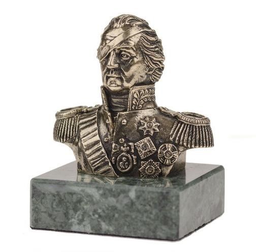Бронзовый бюст Кутузов М.И.