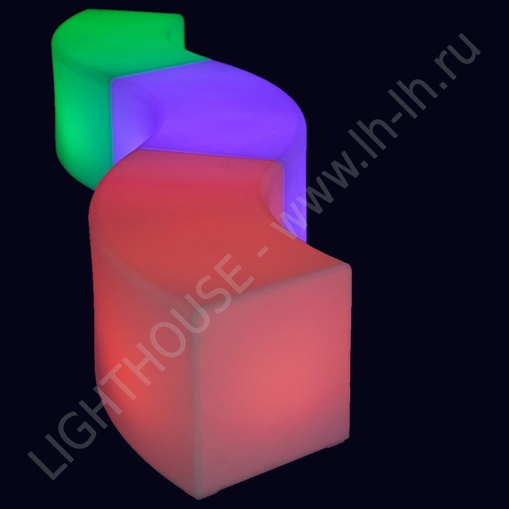 Светодиодный LED диван Circle