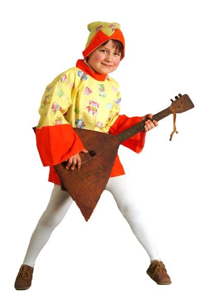 Карнавальный костюм Петрушка, 6-10 лет