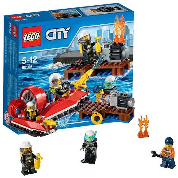 Конструктор Lego City Для начинающих. Пожарная охрана