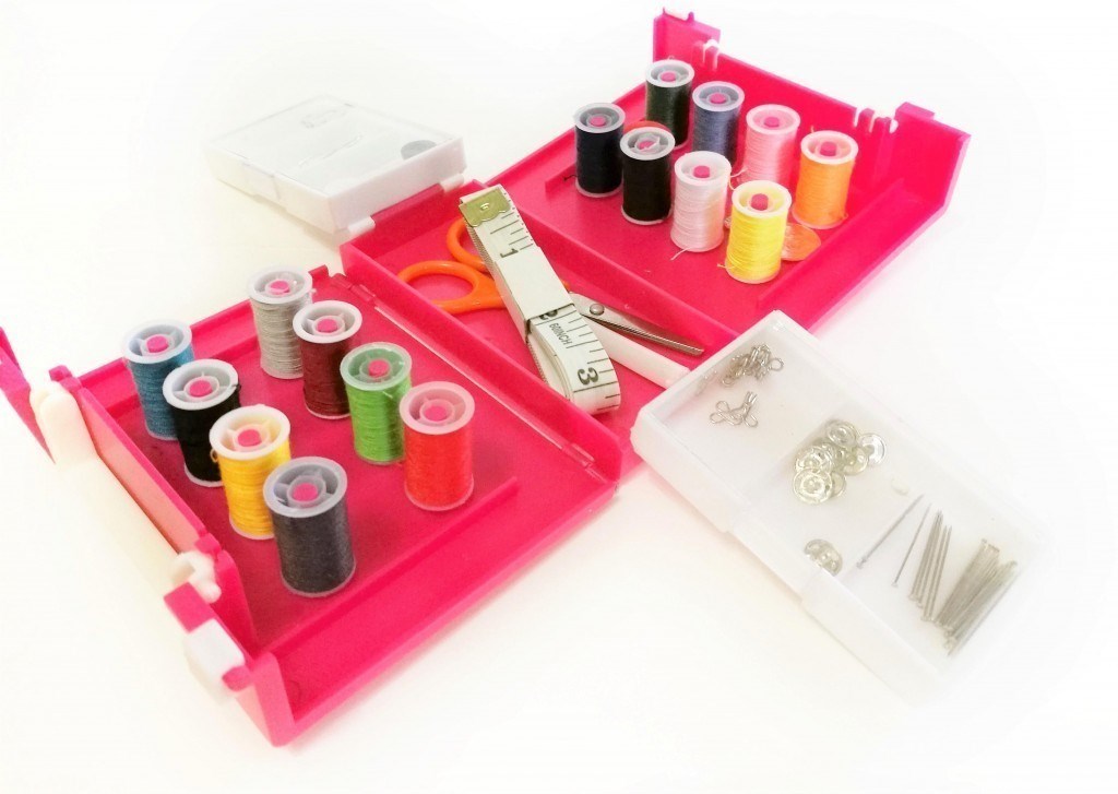 Компактный складной набор для шитья Super Mini Sewing Box