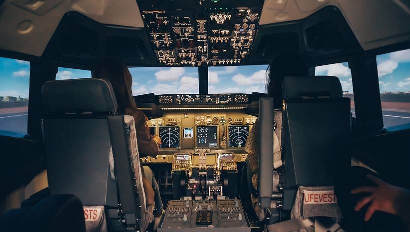 Полет на самолете Airbus A320 и вертолете Ми-8 «КОМБО 45»
