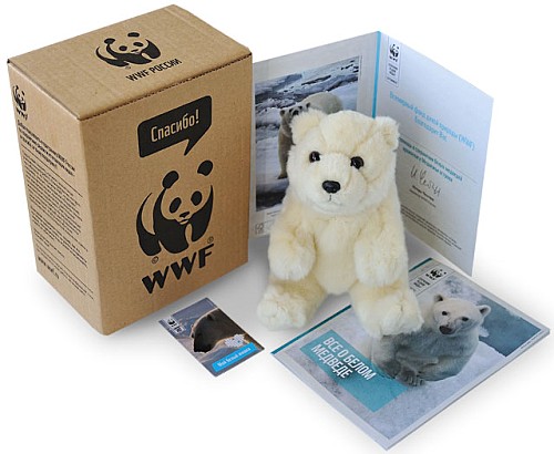 Белый медведь WWF
