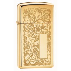 Зажигалка Zippo Slim® 1652B High Polish Chrome — Venetian®