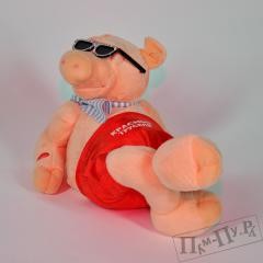 Мягкая поющая игрушка Душевный поросенок
