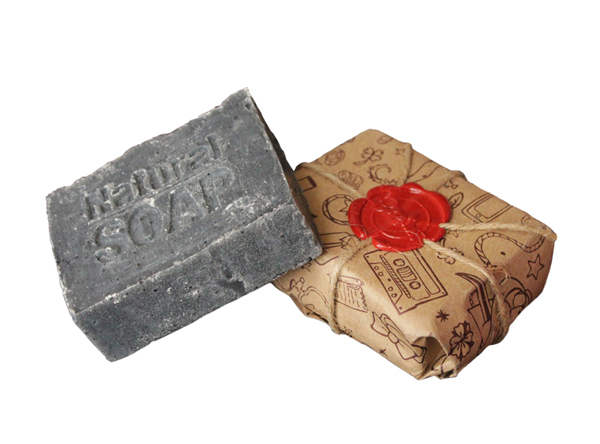 Угольное мыло Borodist Black Stone