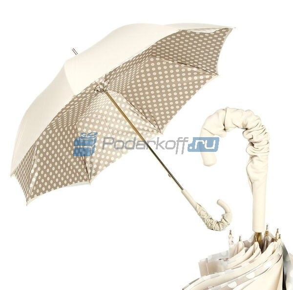 Зонт Трость Pasotti Ivory Pelle