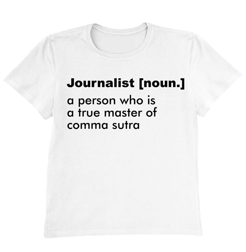 Футболка JOURNALIST (ЖУРНАЛИСТ) №2