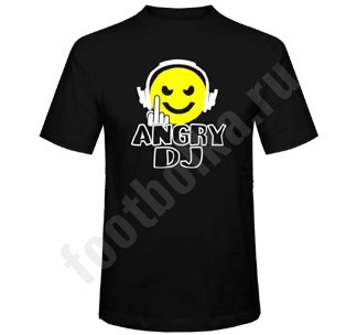 Футболка Angry DJ