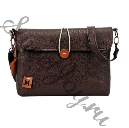 Сумка на длинном ремешке Post Bag Cat - Chocolate