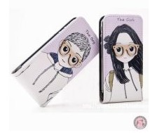 Парные чехлы для iPhone 4/4S Хипстеры