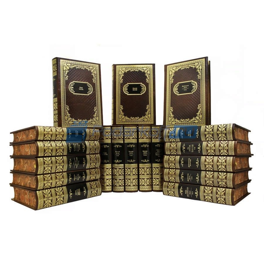 Книга кожаная Библиотека русской классики в 100 т.
