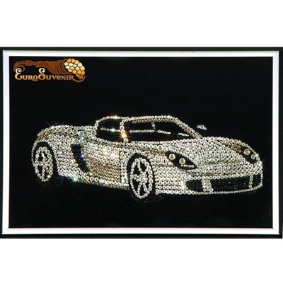 Картина Swarovski Порш