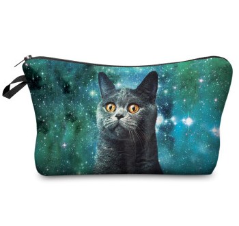 Косметичка Космический котик