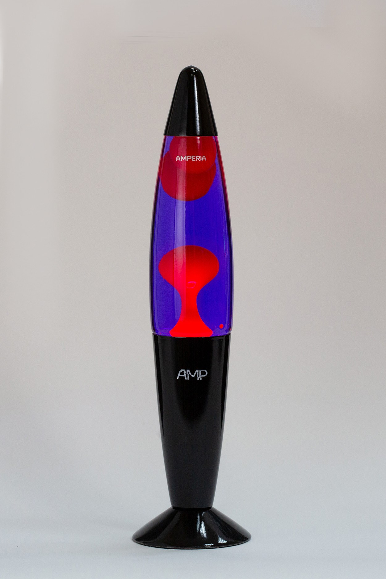 Лава лампа Amperia Rocket Красная/Фиолетовая (35 см)