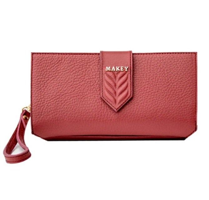Кошелек Matte (бордо)