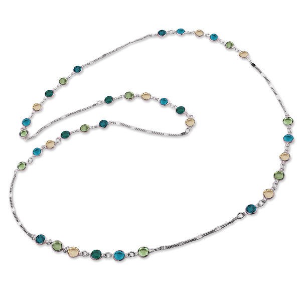 Колье с кристаллами Swarovski Настя