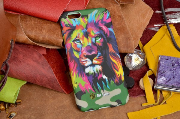 Силиконовая панель-крышка Sparkle для iPhone 6S / 6 Лев