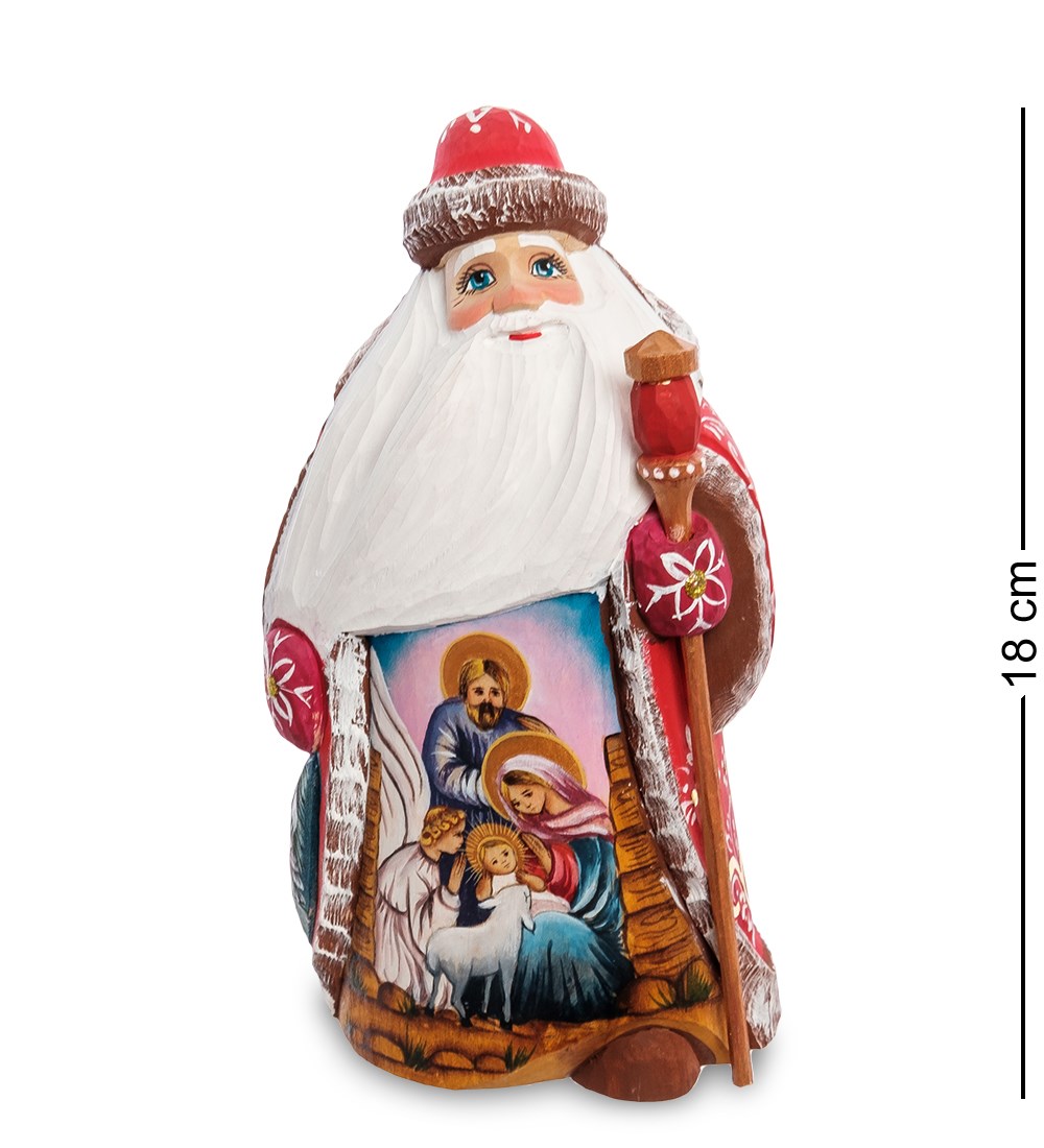 Фигурка Дед Мороз (резной)