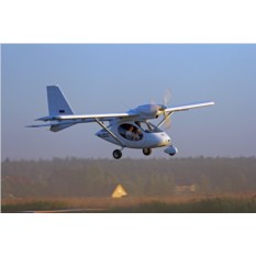 20 минут полета на самолете в кресле второго пилота