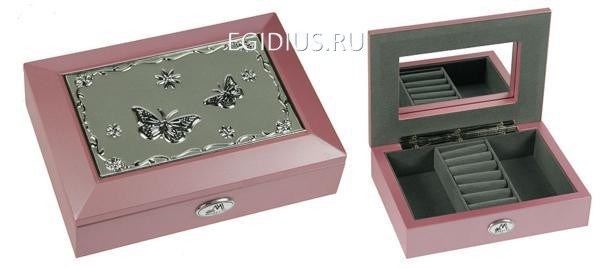 Шкатулка ювелирная Moretto 18*13*5 см