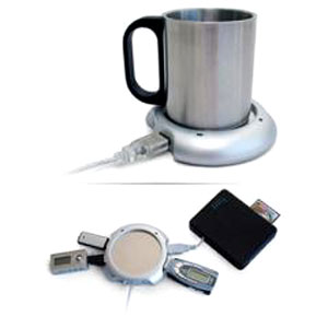 USB-хаб - нагреватель с кружкой