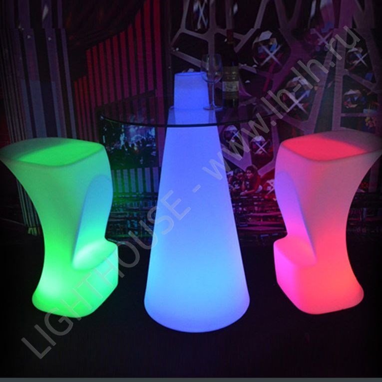 Светящийся LED стол Haroue L RGB Accum (под заказ)