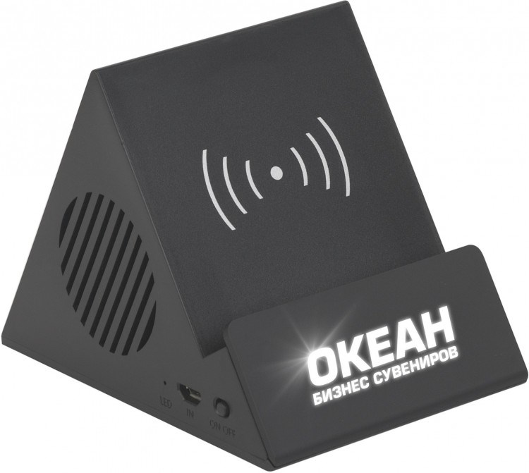 Bluetooth колонка-подставка с зарядным устройством