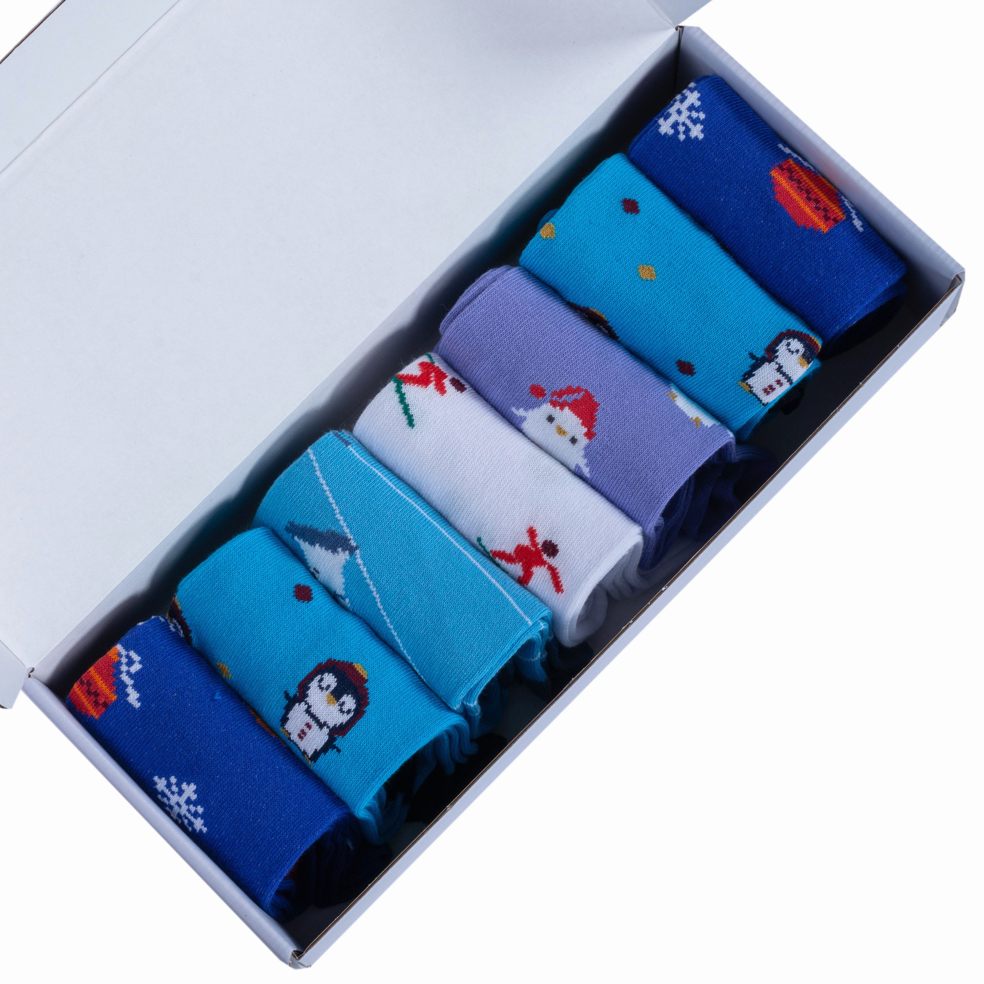 Набор из 7 пар женских носков Moscowsocksclub № 06 микс 10