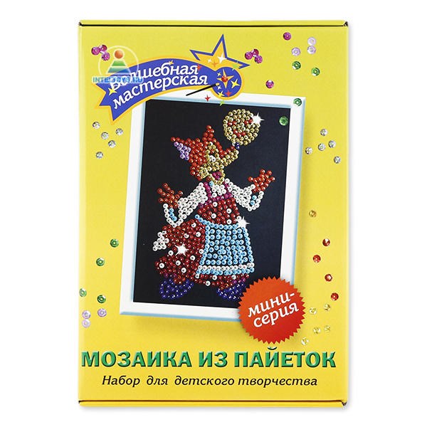 Мозаика из пайеток «Лисичка»