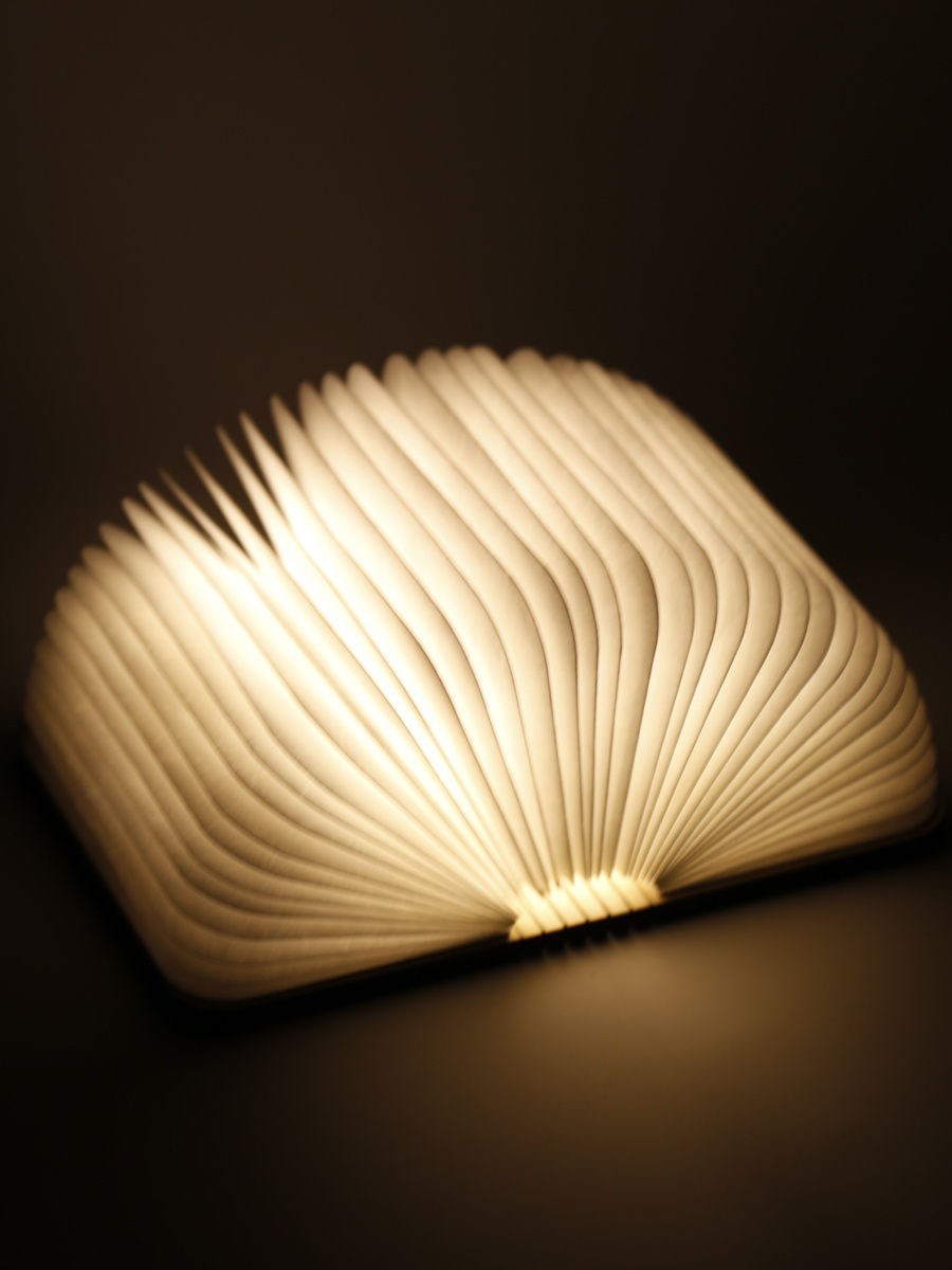 Светодиодная книга Lumobook mini (грецкий орех)