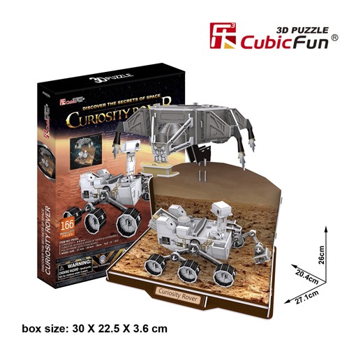 3D пазл Cubic Fun Марсоход Кьюриосити