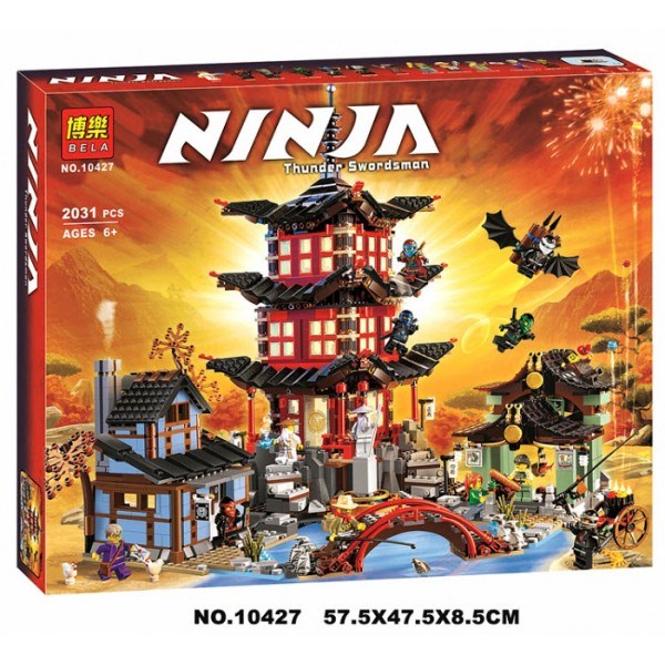 Конструктор Bela Ninja Храм Аэроджитцу