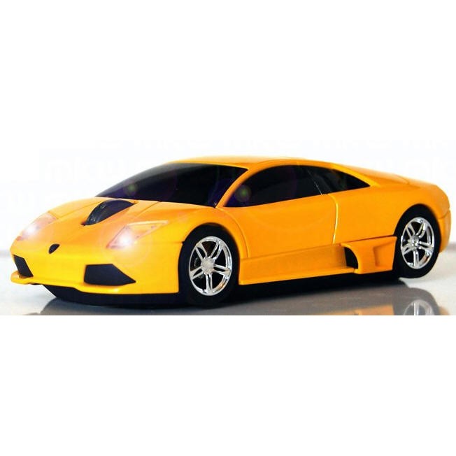 Компьютерная мышка Lamborghini Murcielago Yellow