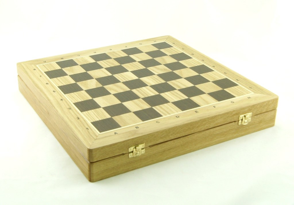 Шахматный ларец Woodgames дуб, 50 мм