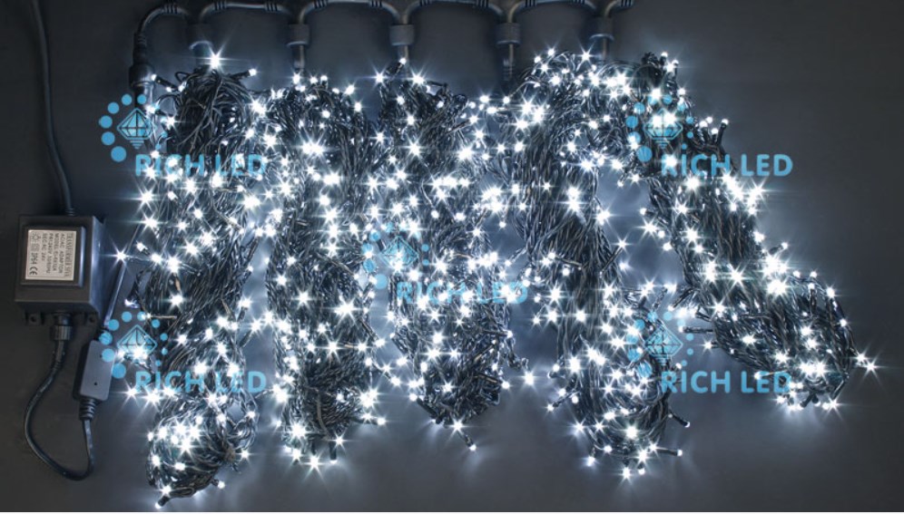 Гирлянда Rich Led RL-S5*20-T/W
