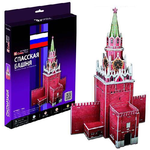 3D Пазл Спасская башня (Россия)