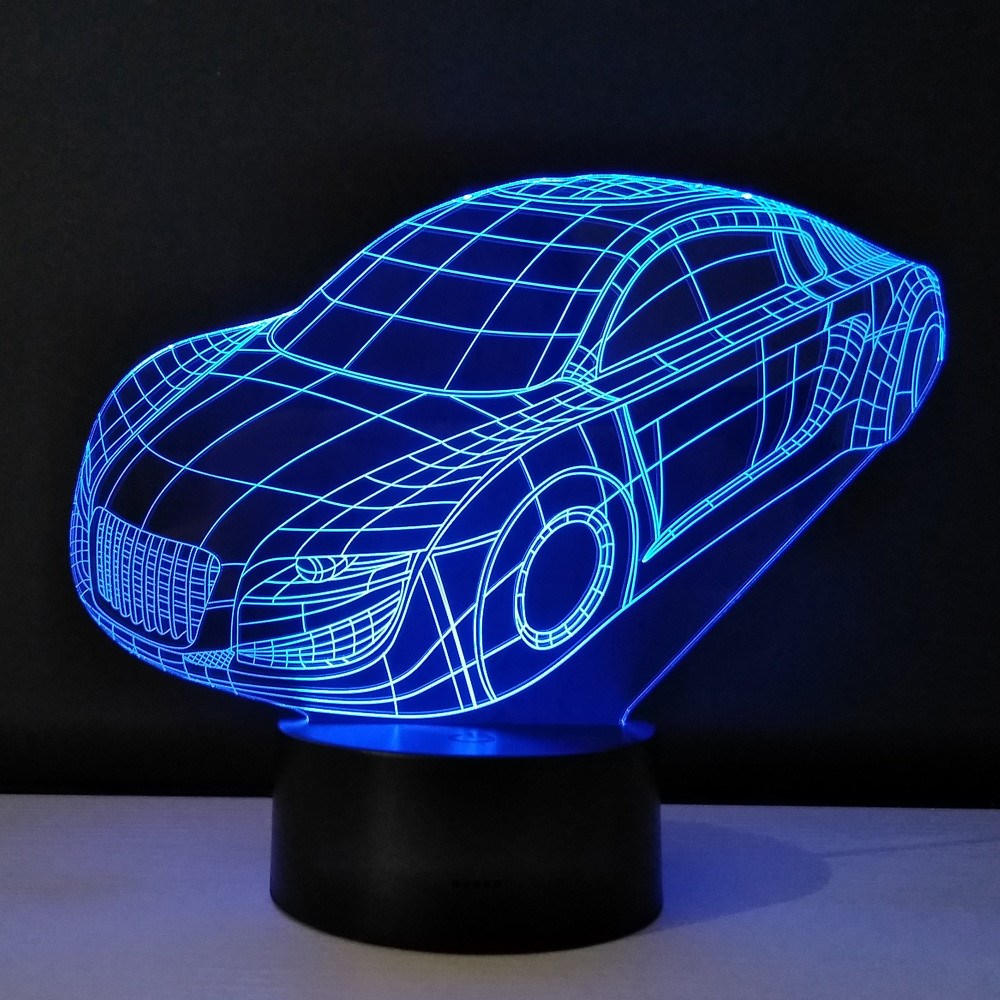 3D ночник Машина
