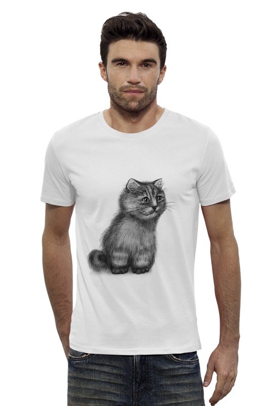 Мужская футболка Wearcraft Premium Кот из фильма Пыль