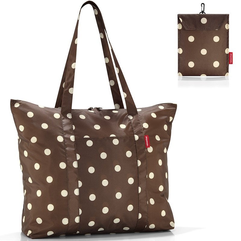 Cкладная сумка Mini maxi travel mocha dots