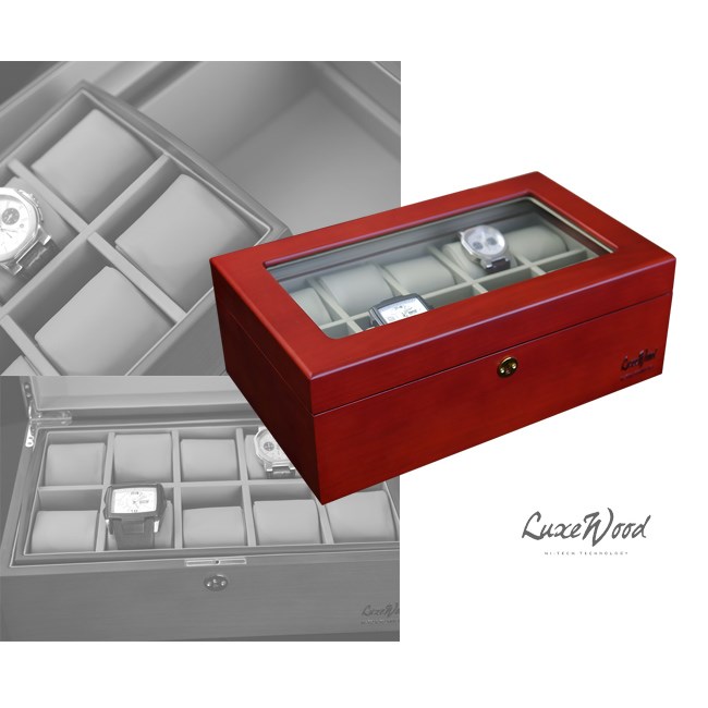 Шкатулка для хранения 10 часов Luxewood LW801-10-2