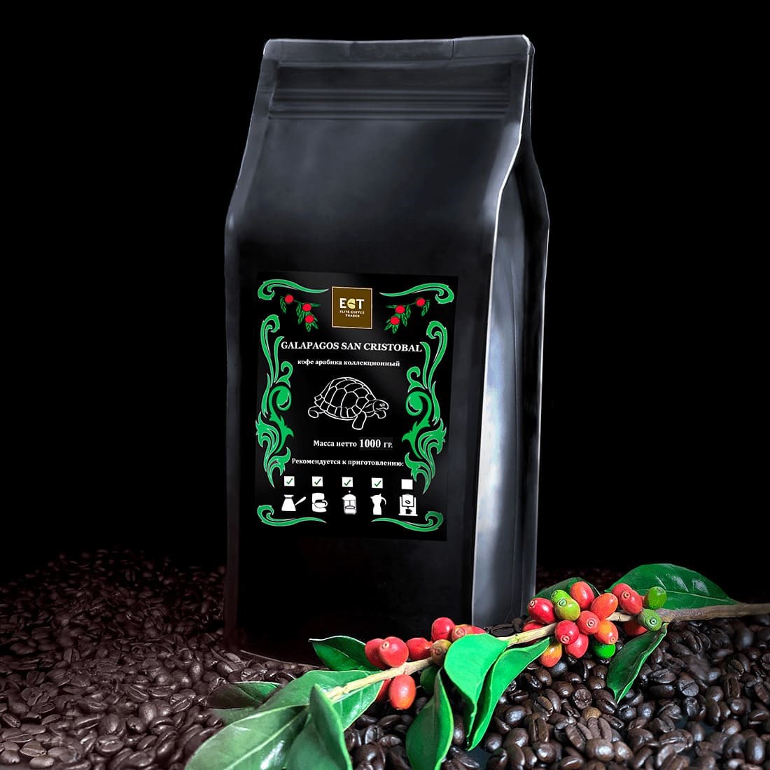 Кофе San Cristobal | Упаковка | 1000g (1kg)