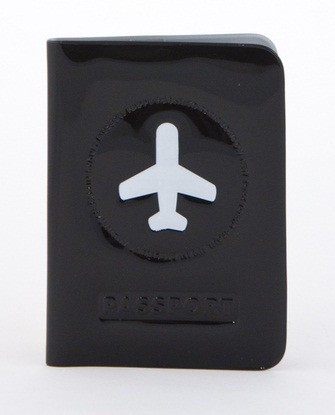 Обложка для паспорта Happy Flight-black