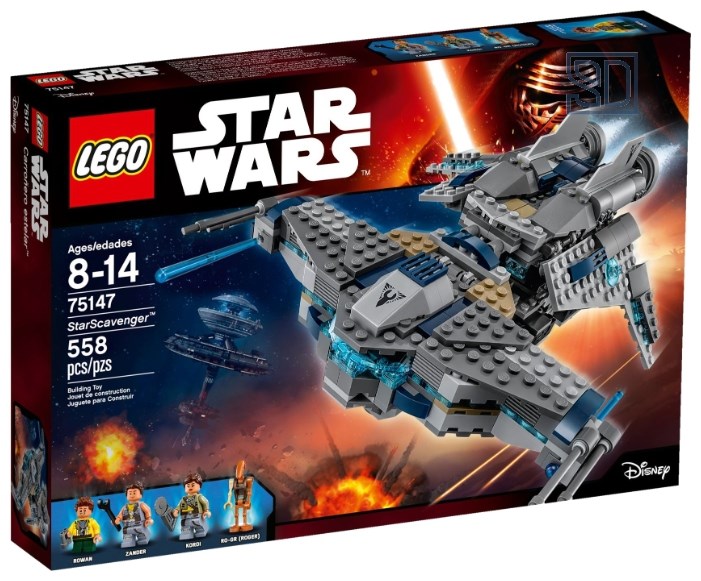 Конструктор LEGO Star Wars 75147 Звёздный мусорщик