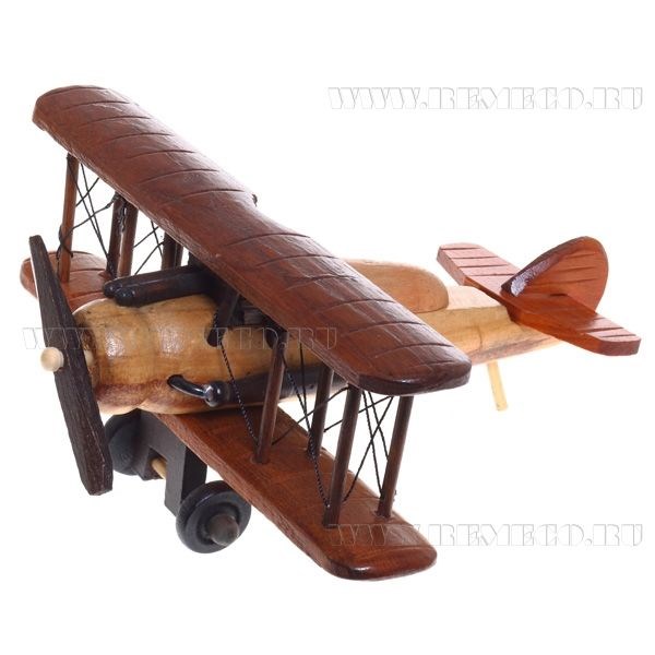 Модель самолета из дерева самолет транспорт из подручных материалов самолет с большими
