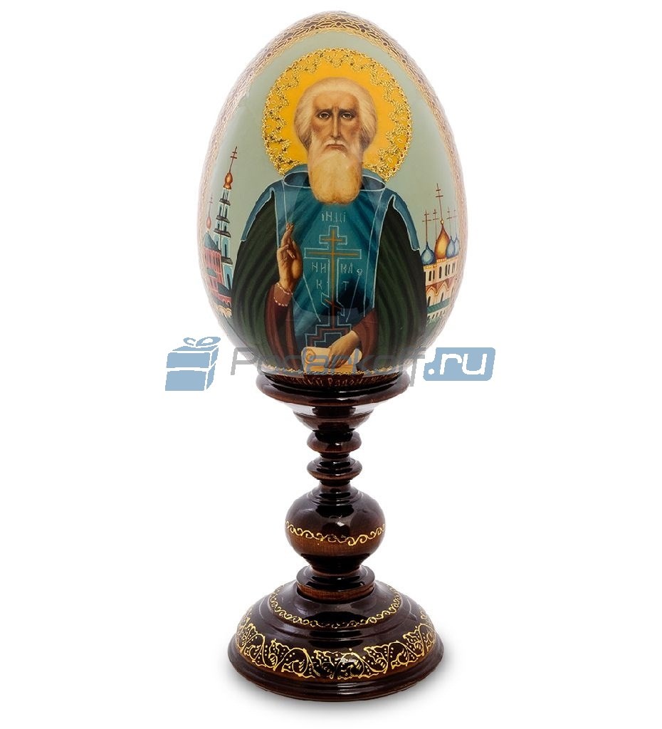 Пасхальное яйцо Святой Сергий Радонежский