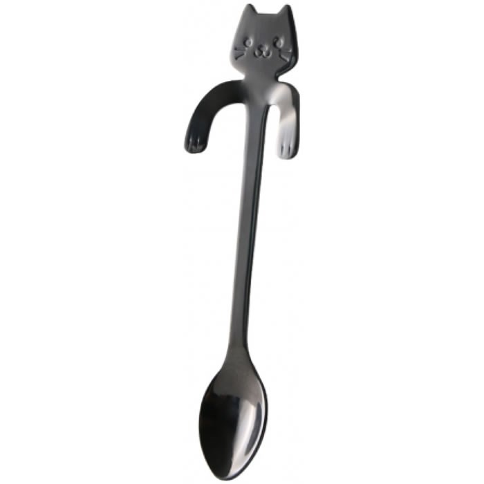 Чайная ложка для кофе и десертов Little Kitty Black