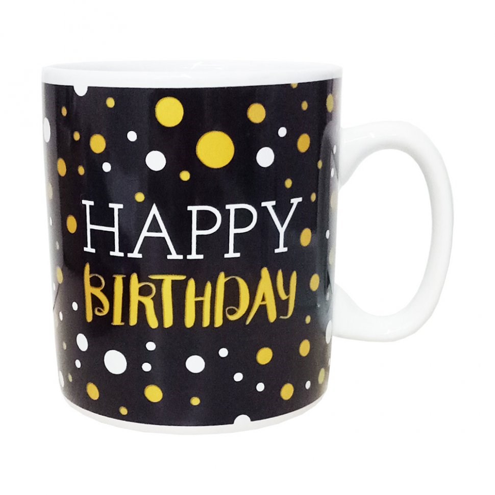 Гигантская кружка Happy Birthday (900 мл)