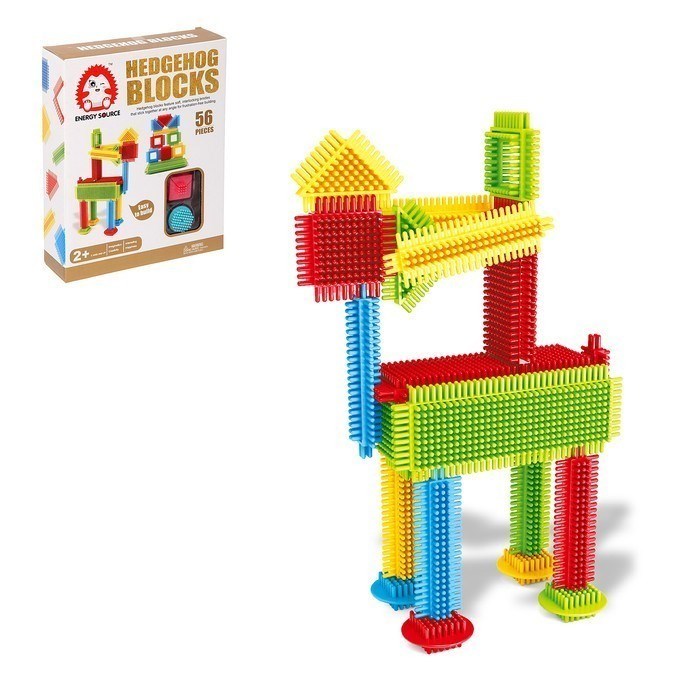 Конструктор игольчатый Bristles Животные, 56 деталей