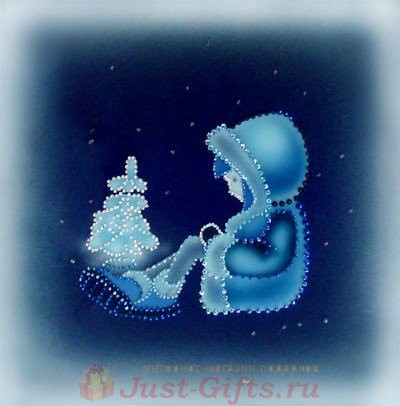Картина Морозко, 30x30 см
